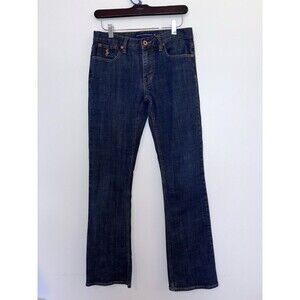 Ralph Lauren Sport Jeans Women's  28 Blue Dark Wash Low Rise Stretch